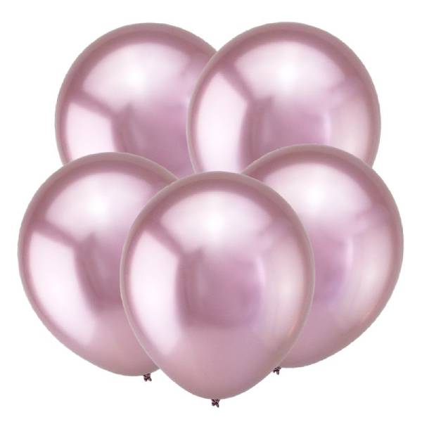 Т12 Хром шары, Розовый, 12"/30 см, 50 шт